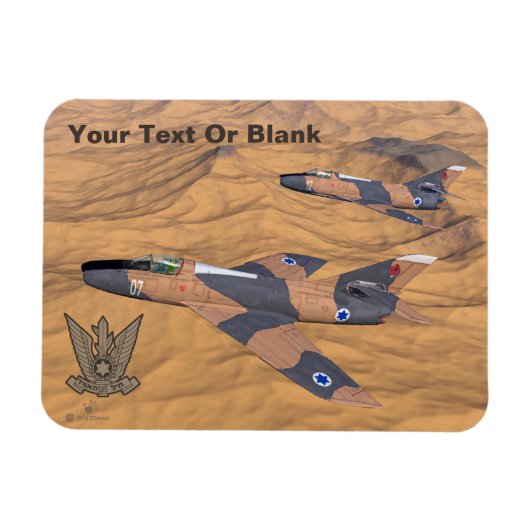 Magnet Flexible Les Super Mystères Israéliens Sur Le Désert (Horizontal)