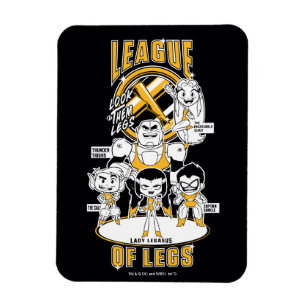 Magnet Flexible Les titans de l'adolescence vont ! ligue de   des