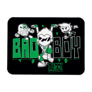 Magnet Flexible Les titans de l'adolescence vont !   "mauvais