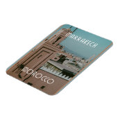 Magnet Flexible Les toits de Marrakech, Maroc (Côté Gauche)