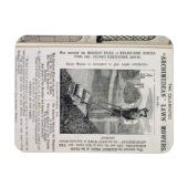 Magnet Flexible Les tondeuses à gazon "Archimède", célébrées par (Horizontal)