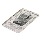 Magnet Flexible Les tondeuses à gazon "Archimède", célébrées par (Côté Gauche)