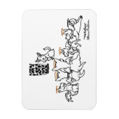 Magnet Flexible Les Visiteurs (Vertical)