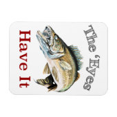 Magnet Flexible Les Yeux L'Ont. . . Walleyes (Horizontal)