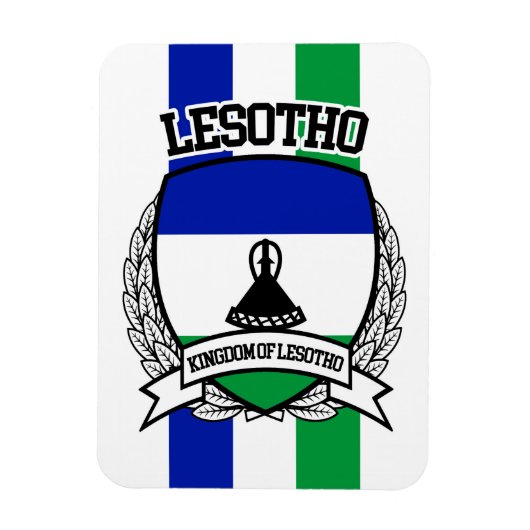 Magnet Flexible Lesotho (Vertical)