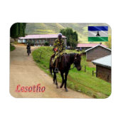 Magnet Flexible Lesotho - Basotho - (Horizontal)