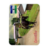 Magnet Flexible Lesotho - Basotho - (Vertical)