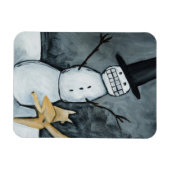 Magnet Flexible Let it snow! (Horizontal)