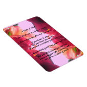 Magnet Flexible L'état d'esprit de l'aimant poétique (Côté Droit)