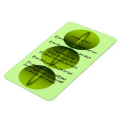 Magnet Flexible L'état d'esprit de l'aimant poétique (Côté Gauche)