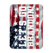 Magnet Flexible LET's GO BRANDON ! [Font 6] Photo flexible Aimant (Vertical)