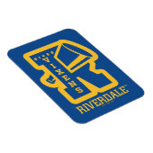 Magnet Flexible Letterman River Vixens (Côté Droit)