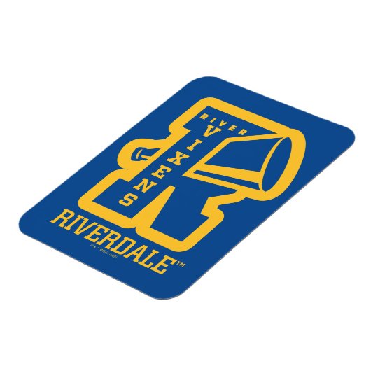 Magnet Flexible Letterman River Vixens (Côté Gauche)