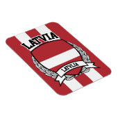 Magnet Flexible Lettonie (Côté Droit)