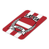 Magnet Flexible Lettonie (Côté Gauche)