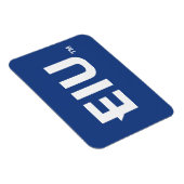 Magnet Flexible LETTRE bloc EIU (Côté Droit)
