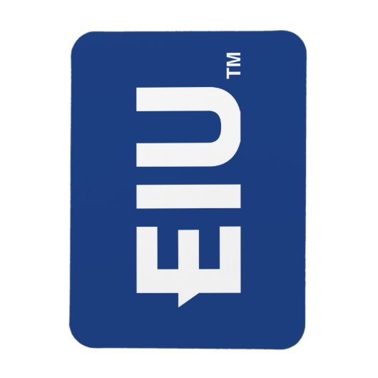 Magnet Flexible LETTRE bloc EIU (Vertical)