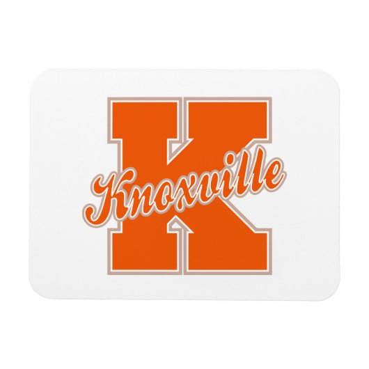 Magnet Flexible Lettre Knoxville (Horizontal)