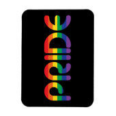 Magnet Flexible Lettres de ballon Rainbow Pride (Vertical)