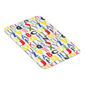 Magnet Flexible Lettres de couleur vive de Megan Meagher (Côté Droit)