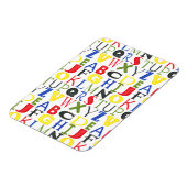 Magnet Flexible Lettres de couleur vive de Megan Meagher (Côté Gauche)