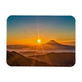 Magnet Flexible Lever de soleil entre les collines (Horizontal)