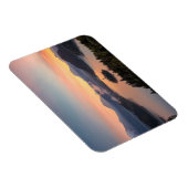 Magnet Flexible Lever de soleil sur le lac Léman Aimant rectangula (Côté Droit)