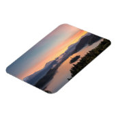 Magnet Flexible Lever de soleil sur le lac Léman Aimant rectangula (Côté Gauche)