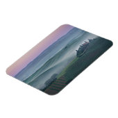 Magnet Flexible Lever de soleil sur le rectangle magnétique du pay (Côté Gauche)