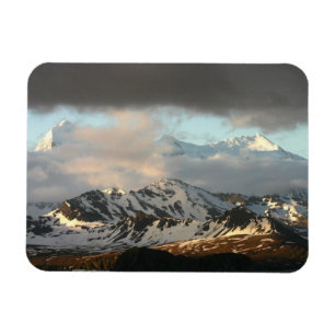 Magnet Flexible Lever de soleil sur les chaînes de montagnes au su