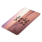 Magnet Flexible Lever du soleil côtier (Côté Gauche)