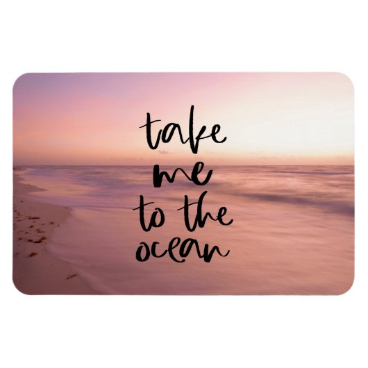 Magnet Flexible Lever du soleil côtier (Horizontal)