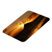 Magnet Flexible Lever du soleil d'Hawaii à la plage aimant rectang (Côté Gauche)