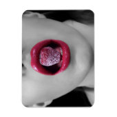 Magnet Flexible Lèvres fraises (Vertical)