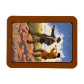 Magnet Flexible Lewis et Clark Explorer l'Ouest (Horizontal)