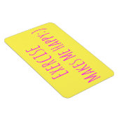 Magnet Flexible L'Exercice Me Rend Heureux (Côté Droit)