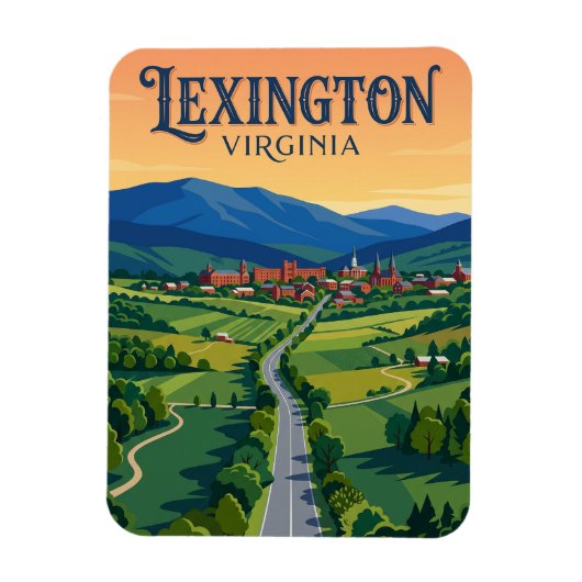 Magnet Flexible Lexington États-Unis (Vertical)