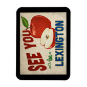 Magnet Flexible Lexington Kentucky Apple - Vintage voyage (Vertical)