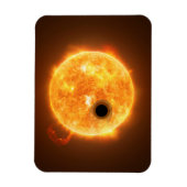 Magnet Flexible L'Exoplanet Wasp-107b Est Un Géant De Gaz (Vertical)