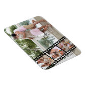 Magnet Flexible LGBTQ 4 PHOTO Filmstrip Enregistrer la date (Côté Droit)
