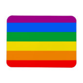 Magnet Flexible LGBTQ+ Arc-en-ciel (Horizontal)