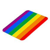 Magnet Flexible LGBTQ+ Arc-en-ciel (Côté Gauche)
