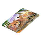 Magnet Flexible L'heure de la sieste de Little Fox (Côté Gauche)