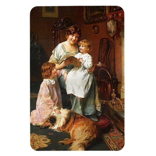 Magnet Flexible L'histoire du coucher de maman l pour les mères (Vertical)