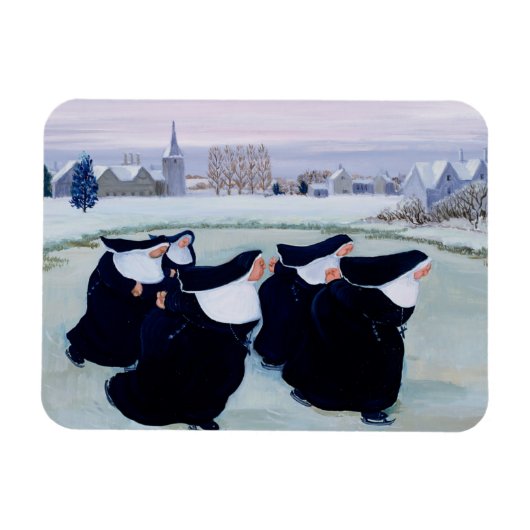 Magnet Flexible L'hiver au couvent (Horizontal)