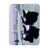 Magnet Flexible L'hiver au couvent (Vertical)