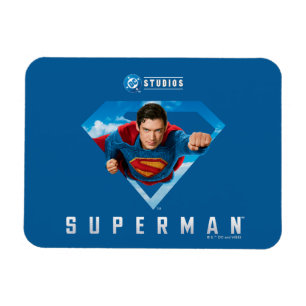 Magnet Flexible L'homme de l'acier en vol