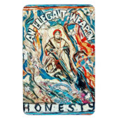 Magnet Flexible L'honnêteté, une arme élégante (Vertical)