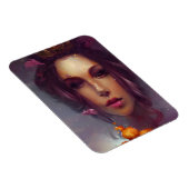 Magnet Flexible L'IA a généré l'art d'une déesse avec des tatouage (Côté Droit)