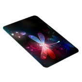 Magnet Flexible Libellule rouge lumineuse (Côté Droit)